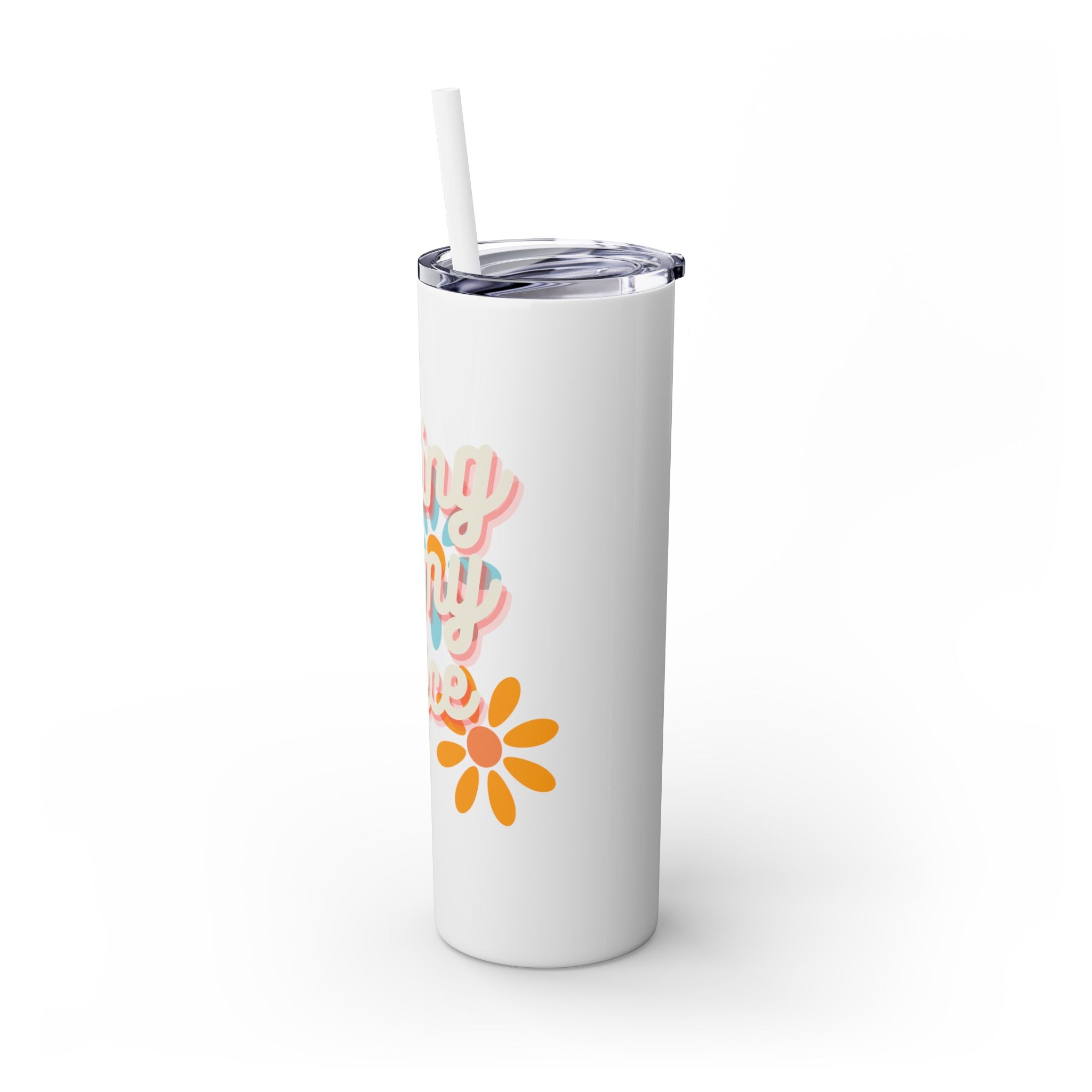 Baking Tumbler with Straw, 20oz